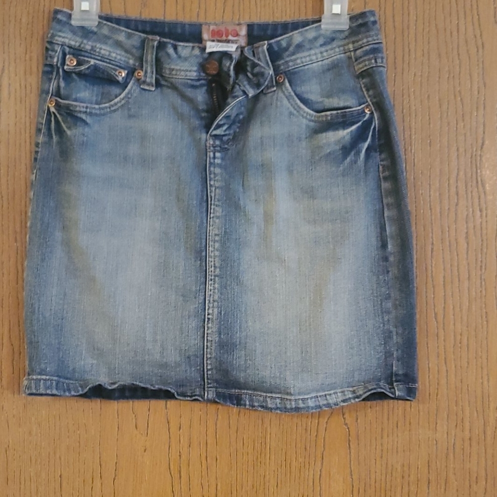 Denim mini